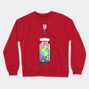 World of vaccine Crewneck Sweatshirt